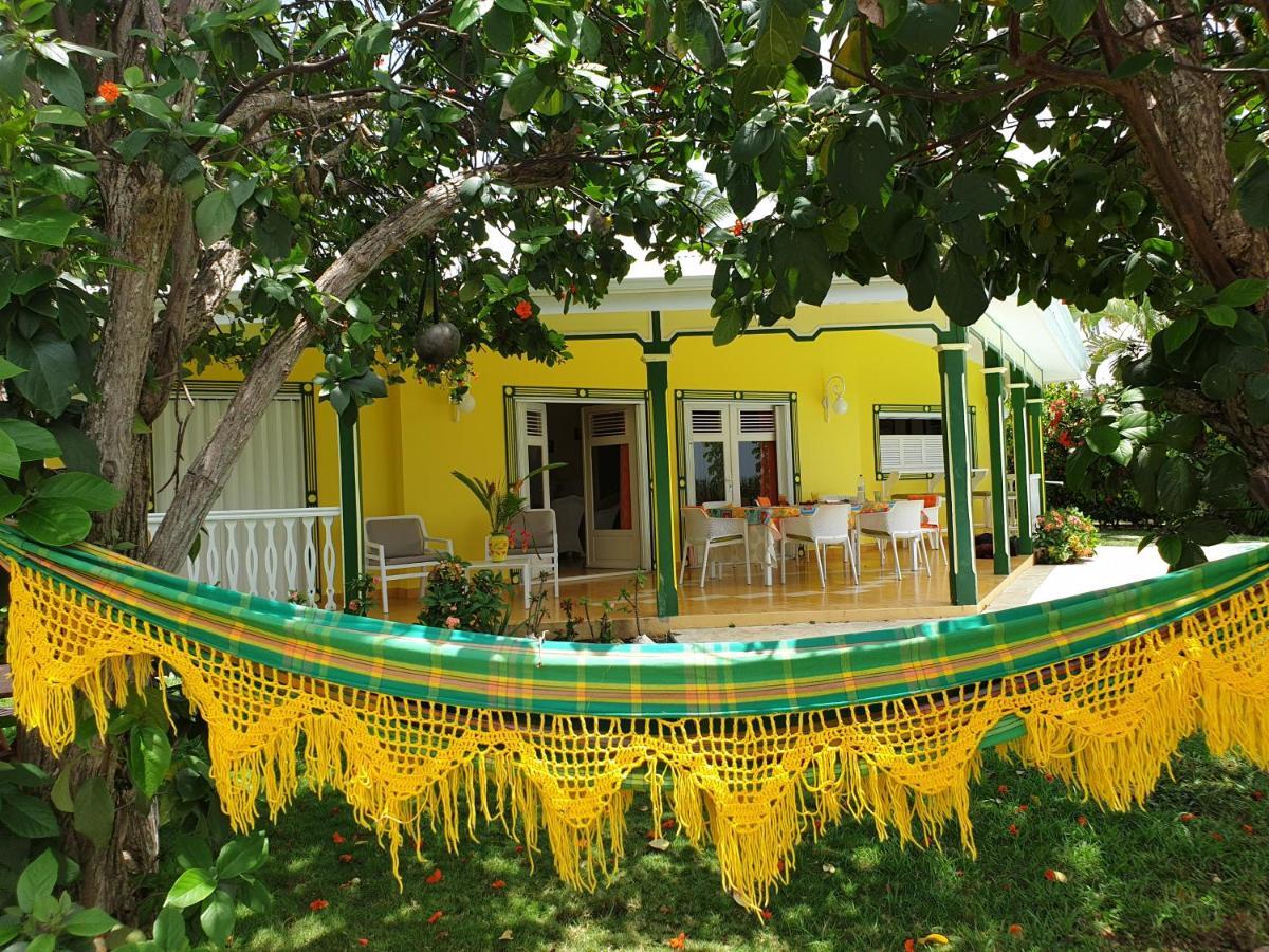 Villa Guadeloupe Saint Francois Acces Mer Piscine Iguana Bay - Villa Zagadi Exterior foto